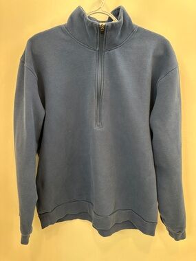 Lululemon Men's Half-Zip Pullover Sweater - Blue